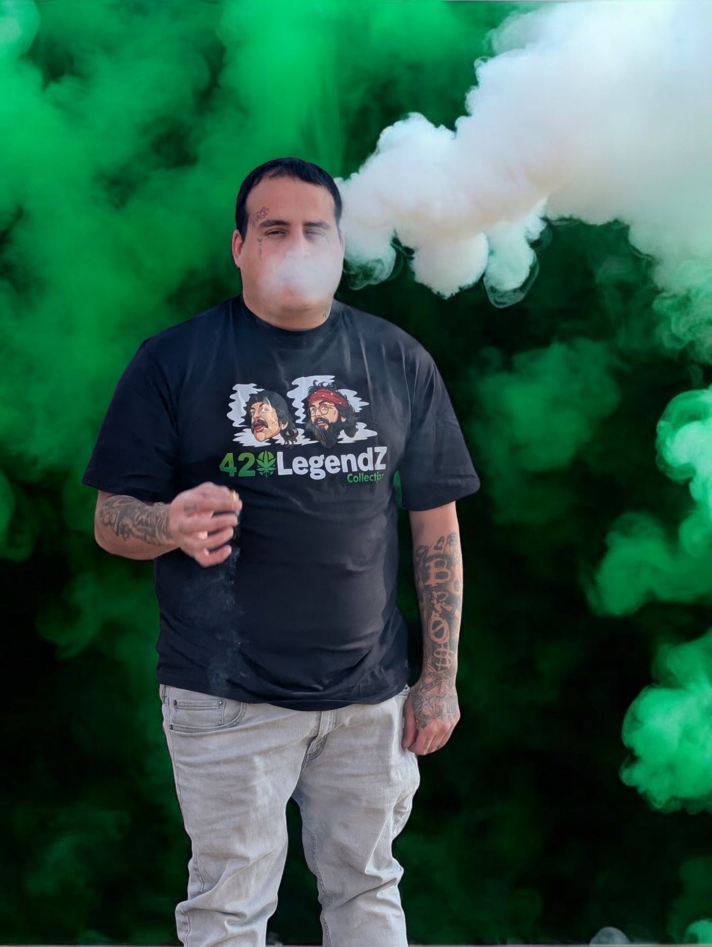 Cheech & Chong Up in Smoke Tee - 420 LIFESTYLE Brand