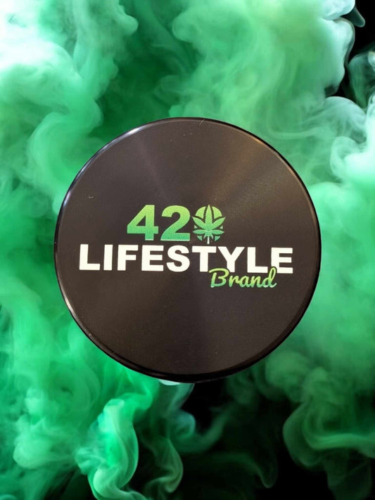 420 Lifestyle Brand Aluminum 4 - Piece Grinder - 420 LIFESTYLE Brand