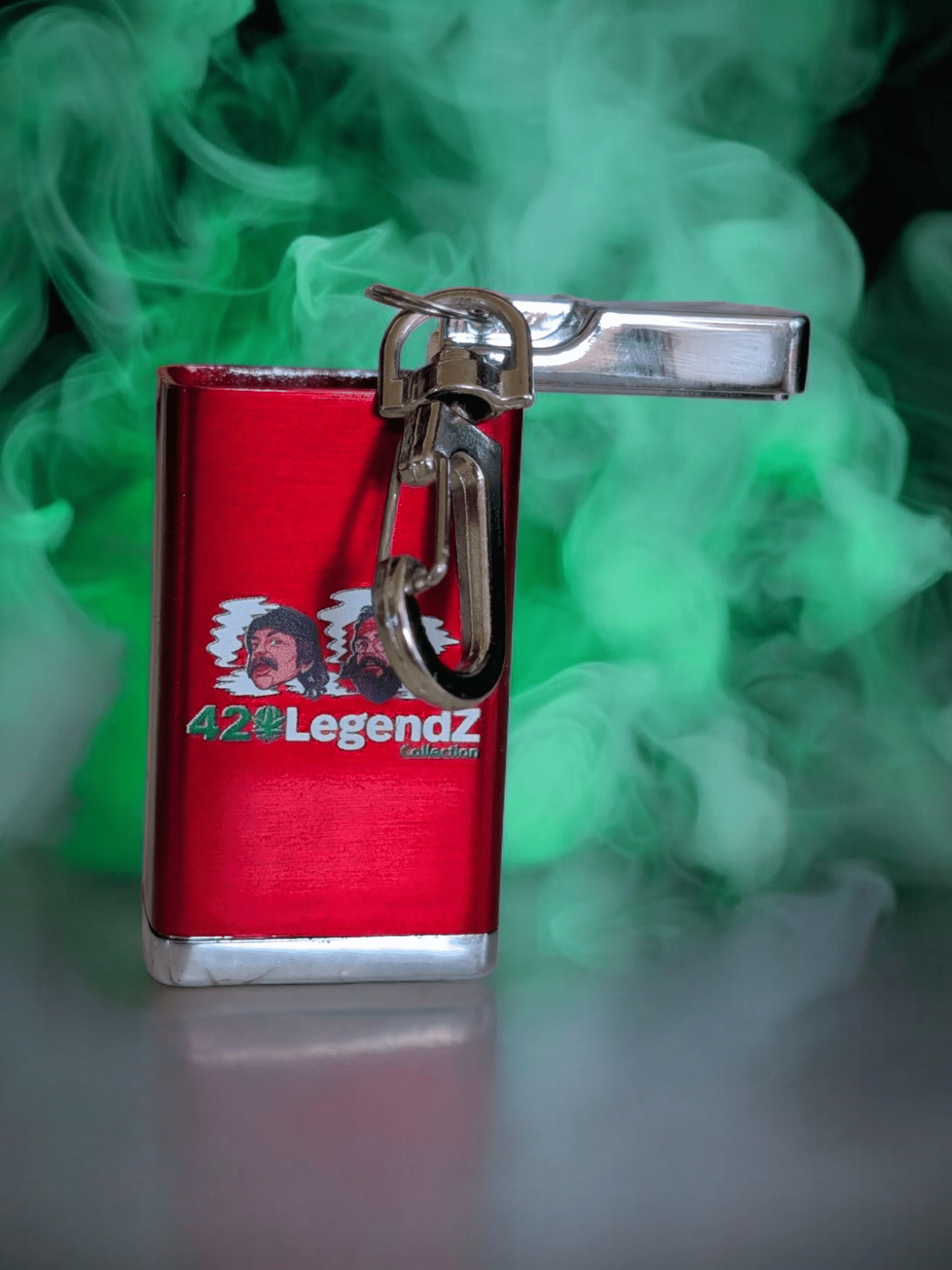 420 Lifestyle Brand Square Keychain Ashtray - 420 LIFESTYLE Brand