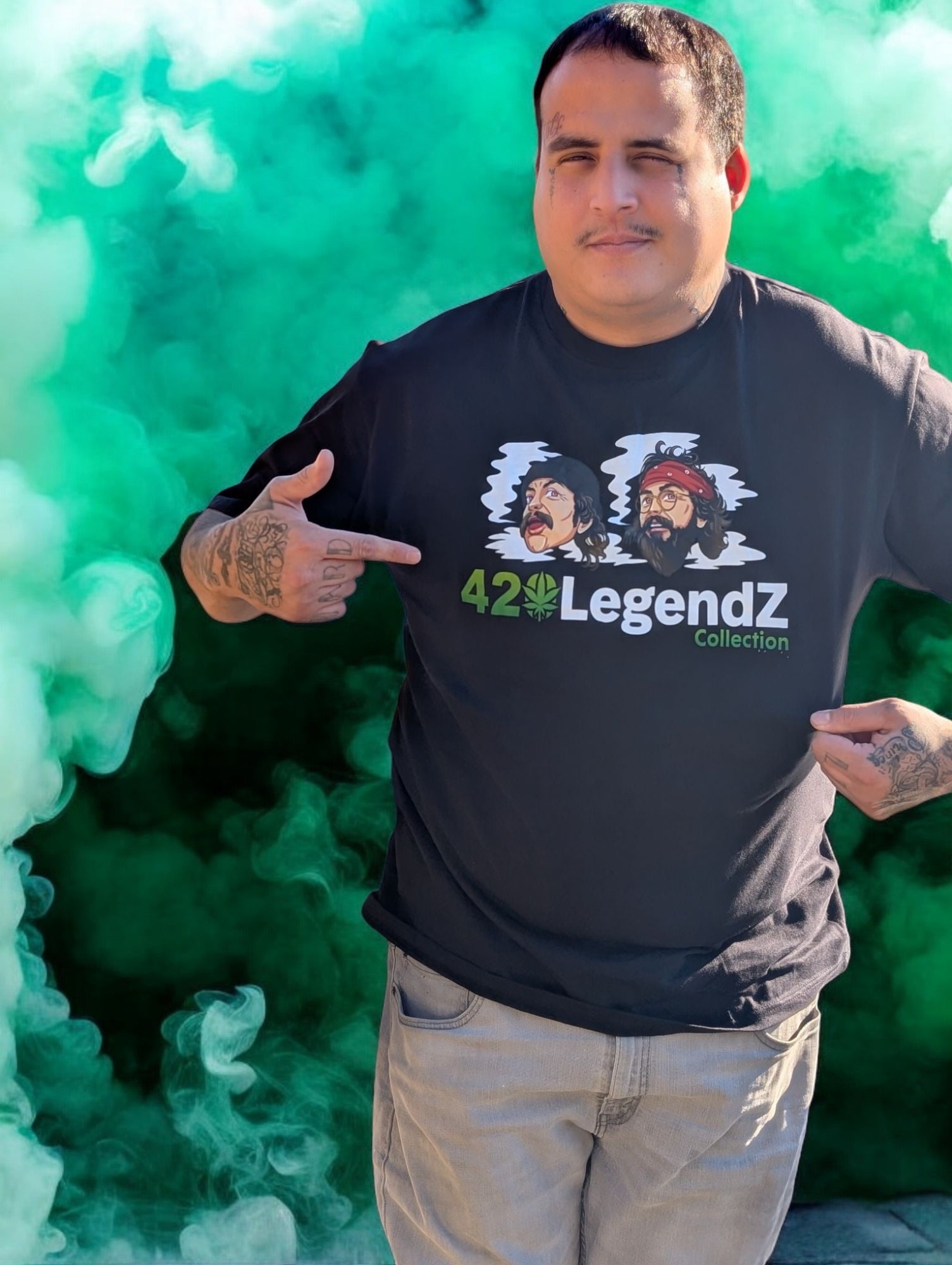 Cheech & Chong Up in Smoke Tee - 420 LIFESTYLE Brand